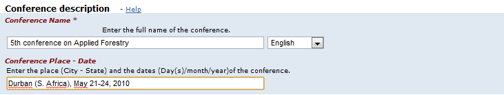 Conference